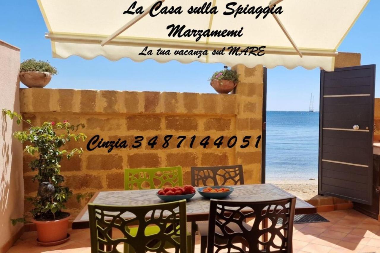 La Casa Sulla Spiaggia Marzamemi Bagian luar foto