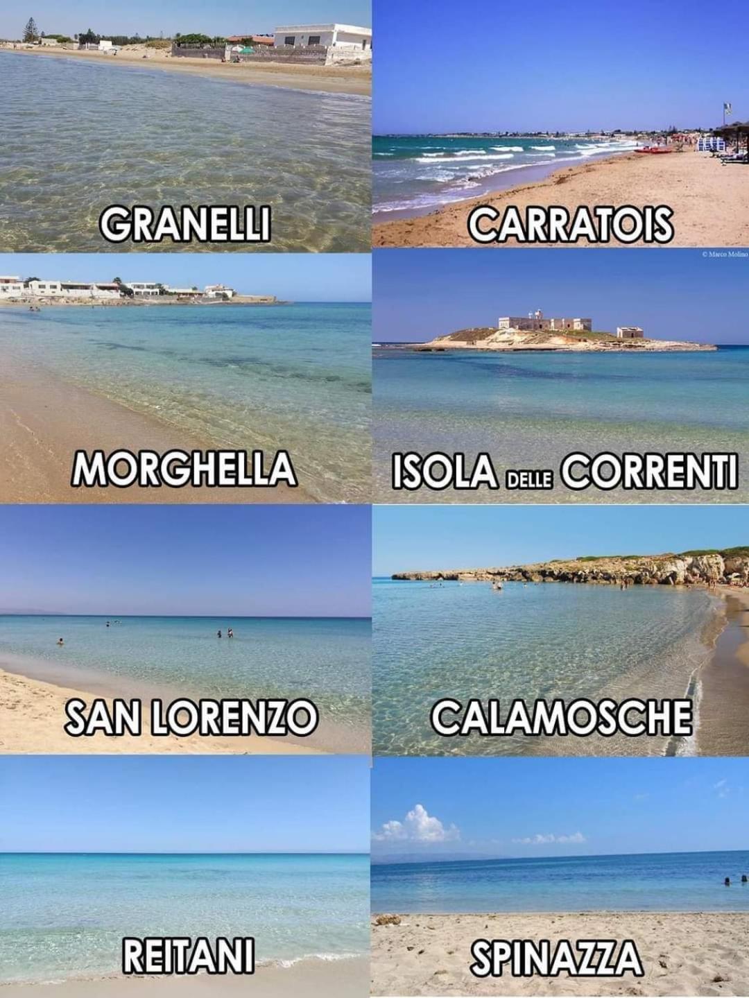La Casa Sulla Spiaggia Marzamemi Bagian luar foto